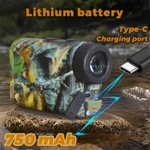 1200Y Camo 6X Rechargeable Laser Hunting Rangefinder