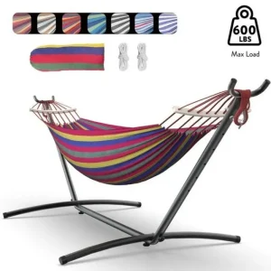 Gyroor Adjustable Stand Hammock - 600lb Capacity