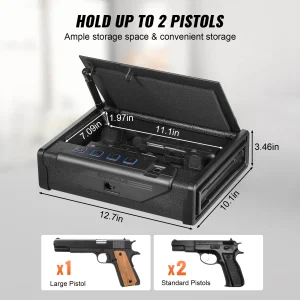 VEVOR Gun Safe Q235 Steel Pistol
