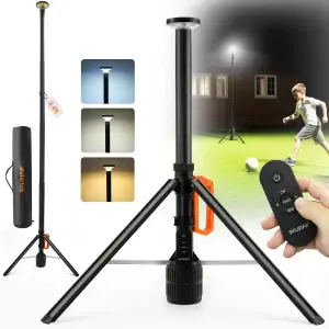 360° Rechargeable Work Light Remote Control 3000 Lumens