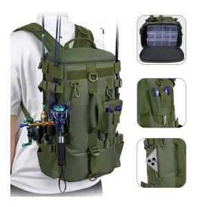 Fishing Backpack, Shoulder Fishing Gear Bag